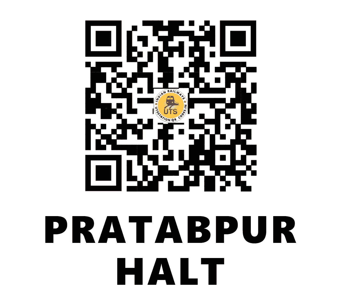 UTS QR Code for PRATABPUR HALT - PTPR - NE (UTTAR PRADESH)